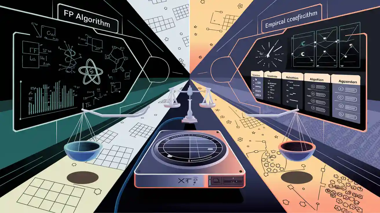 XRF analyzer FP Algorithm vs Empirical Coefficient Algorithm