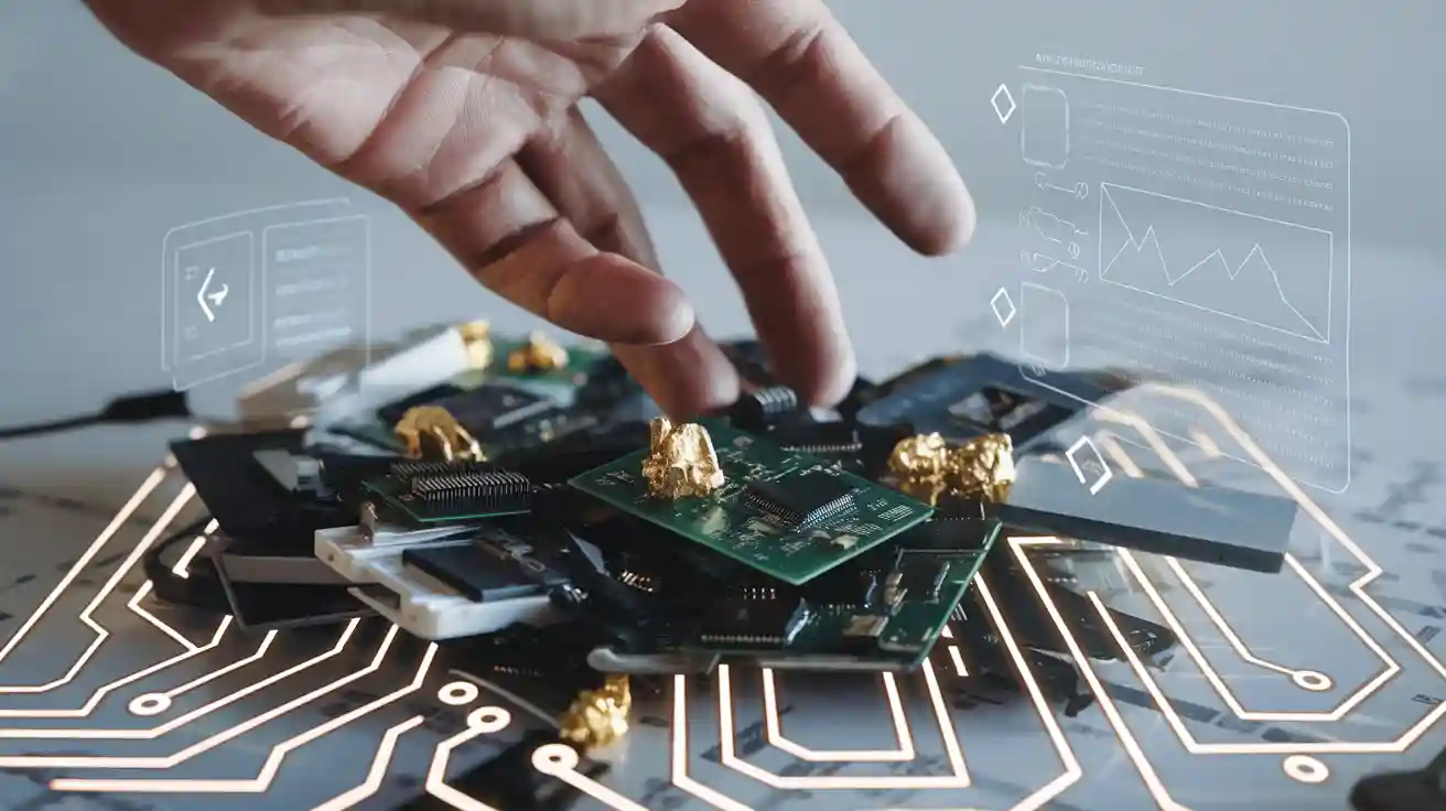 The Surprising Gold Potential Hidden in Electronic Waste